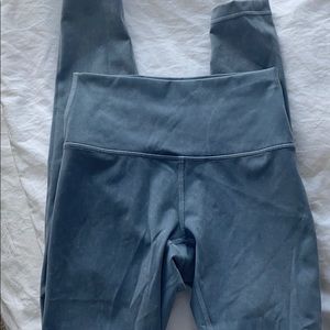 Lululemon grey blue tie dye high waist leggings